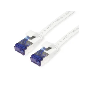 VALUE FTP PatchCord Cat.6A/Class EA, Flat, white, 1m