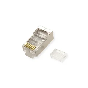 VALUE Modular Plug Cat.6/Class E, STP, for Stranded Wire, 10 pcs