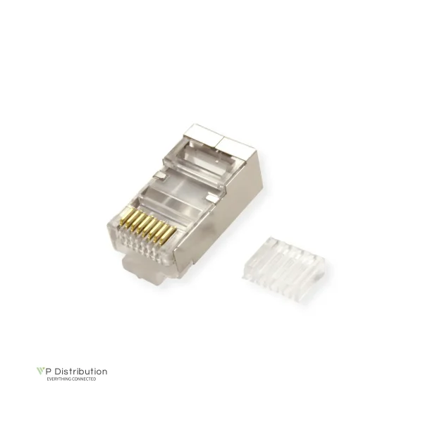 VALUE Modular Plug Cat.6/Class E, STP, for Stranded Wire, 10 pcs