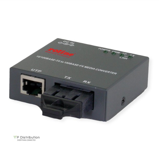 ROLINE Compact size Media Converter, SC 10/100TX to 100FX