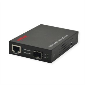 ROLINE Multi-rate Media Converter Copper to Fiber 2.5/5/10 GbE Ethernet
