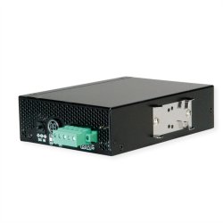 ROLINE Industrial Managed Media Converter Gigabit Ethernet  with PoE++ PSE Support