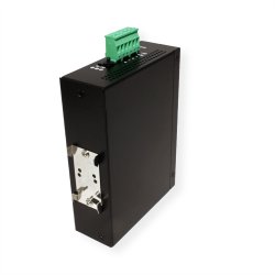 ROLINE Industrial Switch, 7x RJ-45, 1x SC, unmanaged