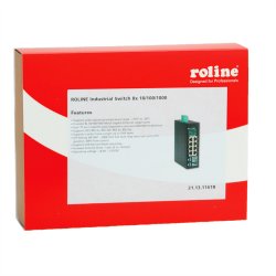 ROLINE Gigabit Ethernet Industrial Switch, 8x RJ45
