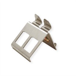 DIN Rail Adapter for 2 Keystone modules