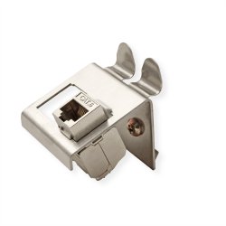 DIN Rail Adapter for 2 Keystone modules