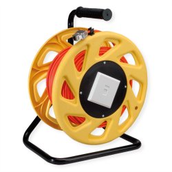 ROLINE RJ45 Network Cable Drum Cat.6A (Class EA) S/FTP, 60 m , orange, 60 m