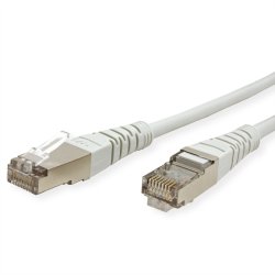 ROLINE S/FTP Patch Cord Cat.5e (Class D), grey, 7 m