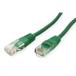 ROLINE UTP Patch Cord Cat.5e (Class D), green, 1 m