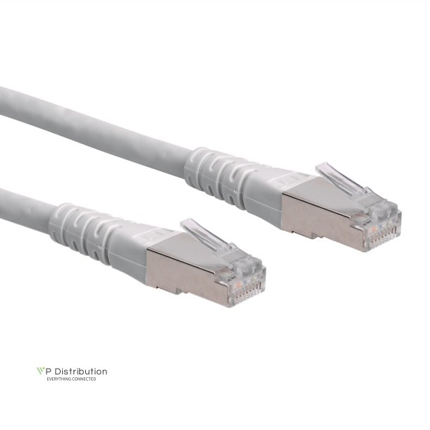 ROLINE S/FTP (PiMF) Patch Cord, Cat.6 (Class E), grey, 20 m