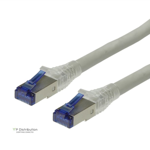 ROLINE S/FTP Patch Cord Cat.6A (Class EA), solid, grey, 70 m