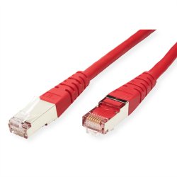 ROLINE S/FTP (PiMF) Patch Cord, Cat.6 (Class E), red, 1.5 m