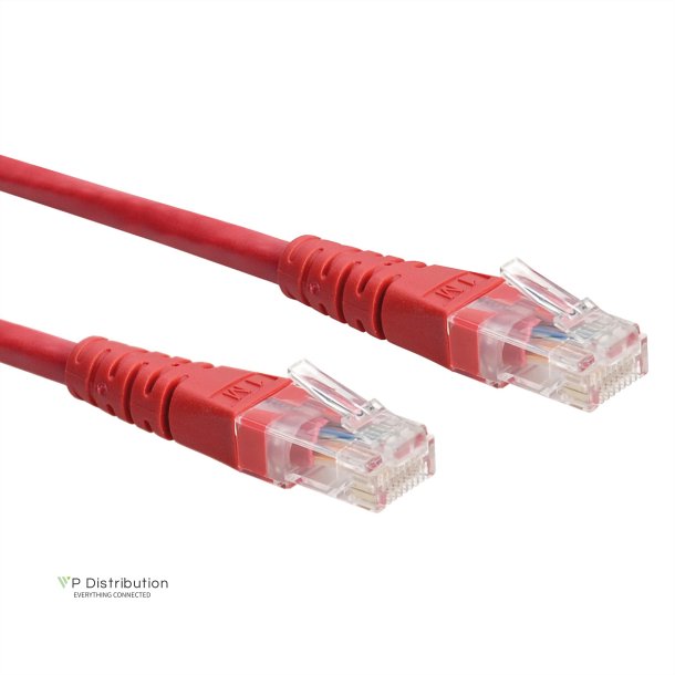 ROLINE UTP Patch Cord, Cat.6 (Class E), red, 1.5 m