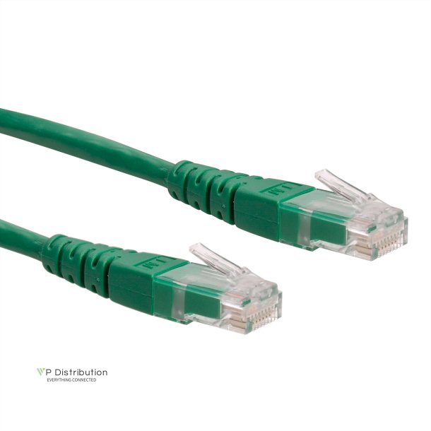 ROLINE UTP Patch Cord, Cat.6 (Class E), green, 1.5 m