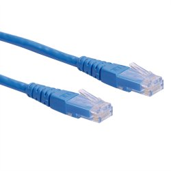 ROLINE UTP Patch Cord, Cat.6 (Class E), blue, 1.5 m