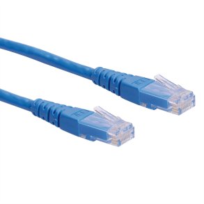 ROLINE UTP Patch Cord, Cat.6 (Class E), blue, 2 m