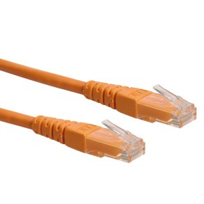 ROLINE UTP Patch Cord, Cat.6 (Class E), orange, 2 m