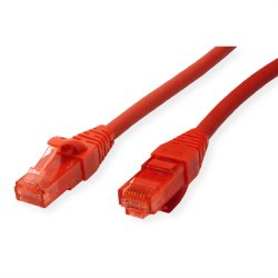 ROLINE UTP Cable Cat.6 Component Level, LSOH, red, 3 m