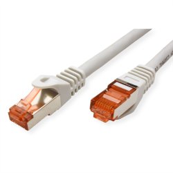 ROLINE S/FTP Patch Cord Cat.6 Component Level, LSOH, grey, 2 m
