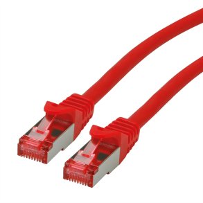 ROLINE S/FTP Patch Cord Cat.6 Component Level, LSOH, red, 1.5 m