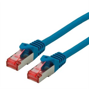 ROLINE S/FTP Patch Cord Cat.6 Component Level, LSOH, blue, 2 m