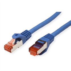 ROLINE S/FTP Patch Cord Cat.6 Component Level, LSOH, blue, 1.5 m