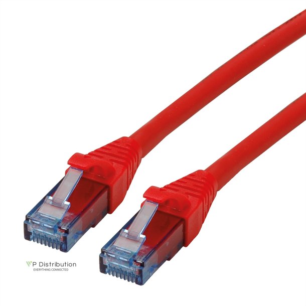 ROLINE UTP Patch Cord Cat.6A, Component Level, LSOH, red, 3 m