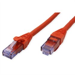 ROLINE UTP Patch Cord Cat.6A, Component Level, LSOH, red, 20 m