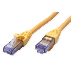 ROLINE UTP Patch Cord Cat.6A, Component Level, LSOH, yellow, 20 m