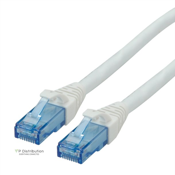 ROLINE UTP Patch Cord Cat.6A, Component Level, LSOH, white, 0.5 m