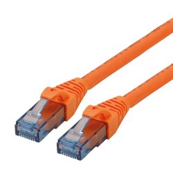 ROLINE UTP Patch Cord Cat.6A, Component Level, LSOH, orange, 5 m