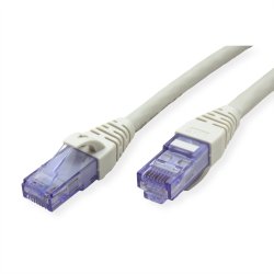 ROLINE UTP Patch Cord Cat.6A, Component Level, LSOH, grey, 0.3 m