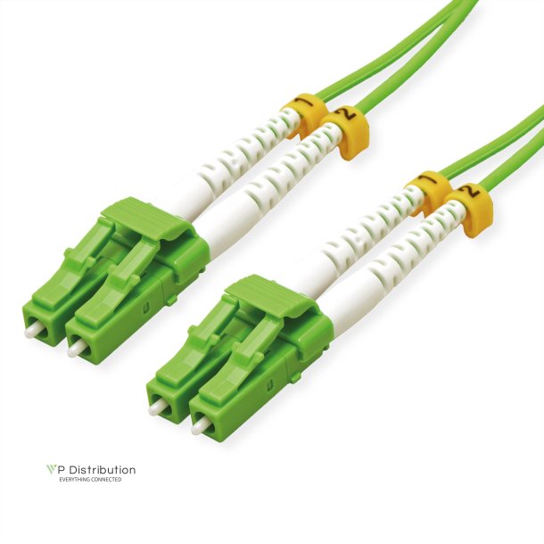 ROLINE Fibre Optic Jumper Cable, 50/125 &micro;m, LC/LC, OM5, green, 5 m