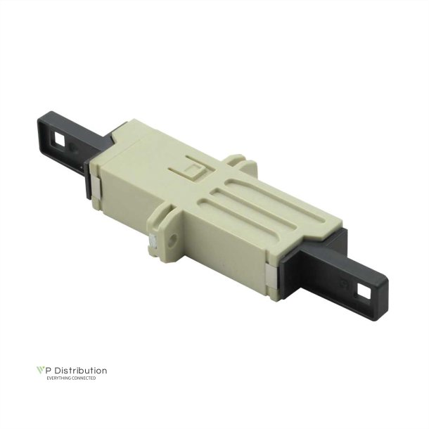 ROLINE Fibre Optic Adapter, LSH, Flange, beige