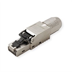 ROLINE Field Plug Cat.6A (Class EA), STP, silver