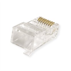ROLINE Cat.6 (Class E) Modular Plug, UTP, for Stranded Wire, 10 pcs.