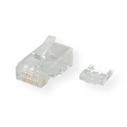 ROLINE Cat.6 (Class E) Modular Plug, UTP, for Solid Wire, 10 pcs.
