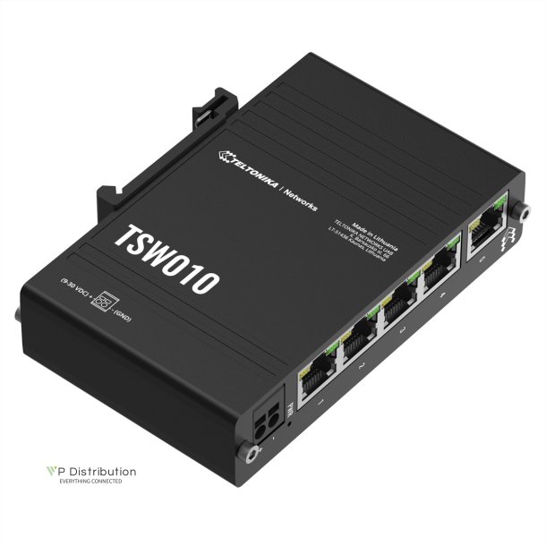 TELTONIKA TSW010 Gigabit Switch DIN Rail