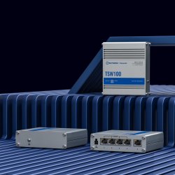 TELTONIKA TSW100 Industrial Switch Unmanaged PoE+ Gigabit