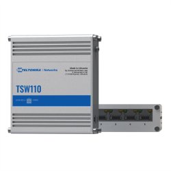 TELTONIKA TSW110 Industrial Switch Unmanaged Layer 2 Gigabit