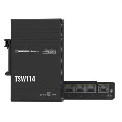 TELTONIKA TSW114 Gigabit DIN RAIL Switch