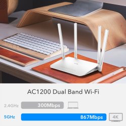 CUDY WR1300 AC1200 Wi-Fi Mesh Router Gigabit
