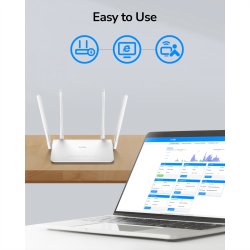 CUDY WR1300 AC1200 Wi-Fi Mesh Router Gigabit