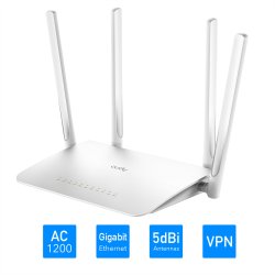 CUDY WR1300 AC1200 Wi-Fi Mesh Router Gigabit