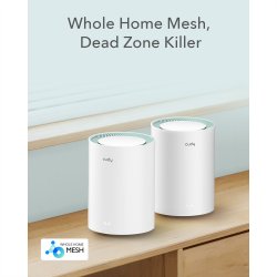 CUDY M1300 AC1200 Wi-Fi Mesh Solution 2er-Pack Gigabit