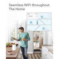 CUDY M1300 AC1200 Wi-Fi Mesh Solution 2er-Pack Gigabit