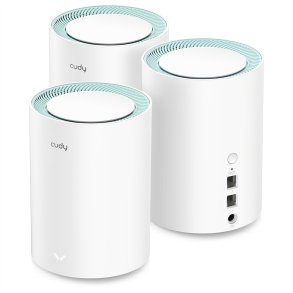 CUDY M1300 AC1200 Wi-Fi Mesh Solution 3er-Pack Gigabit