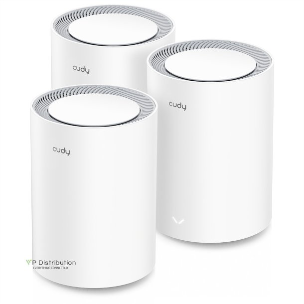 CUDY M3000 AX3000 Wi-Fi 6 Mesh  2.5G 3er-Pack