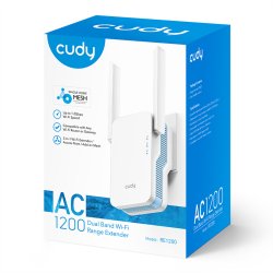 CUDY RE1200 AC1200 Wi-Fi Mesh Repeater