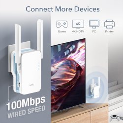 CUDY RE1200 AC1200 Wi-Fi Mesh Repeater